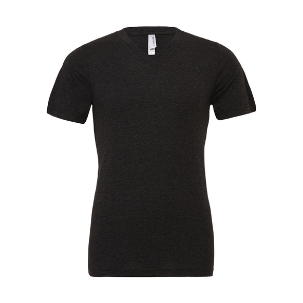 Bella | Uniseks Triblend T-shirt met v-hals